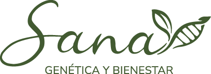 Logotipo institucional de SANA Genética y Bienestar