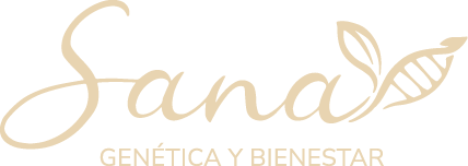 Logotipo institucional de SANA Genética y Bienestar